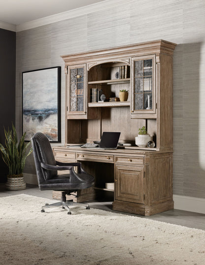 Sutter - Computer Credenza - Light Brown