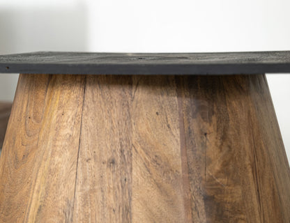 Balam - Round Table Base - Brown