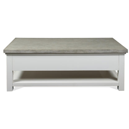 Cora - Large Cocktail Table - Cloud / Fog