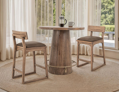 Balam - Table Base - Light Brown