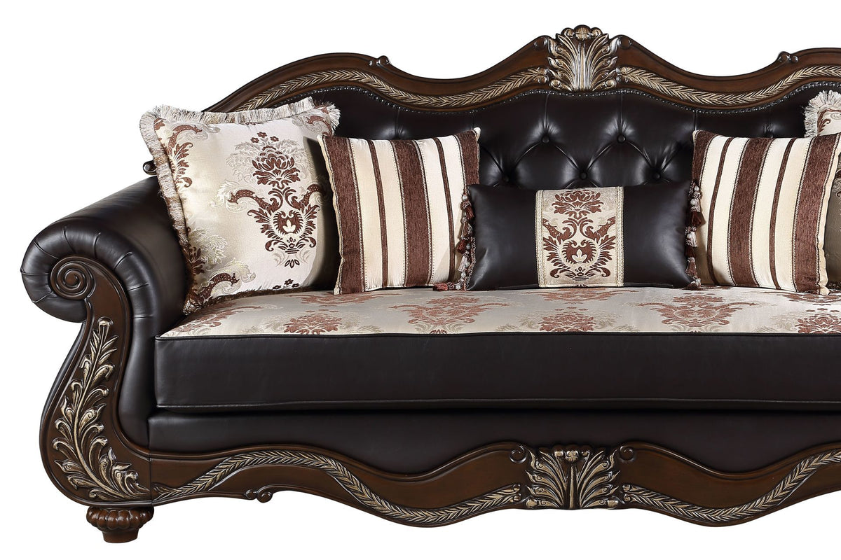 Maximus - Sofa Backrest - Dark Brown