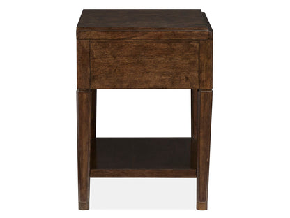 Rowan - Open Nightstand - Espresso