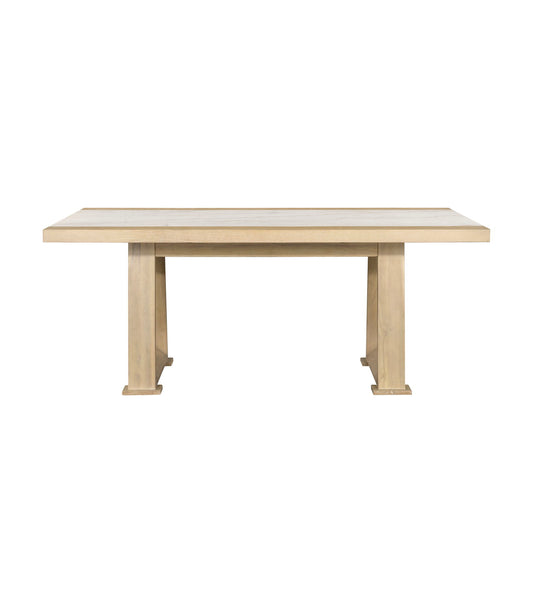 Trifecta - Dining Table - Driftwood Cerused Oak