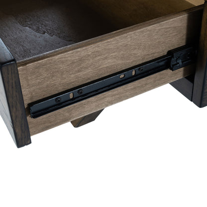 Lennox - Display Cocktail Table - Weathered Chestnut