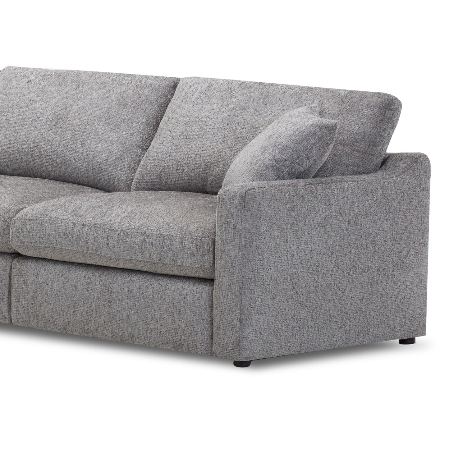 Surrender - Right Arm Facing Chair With 2 Pillows - Burmese Nature