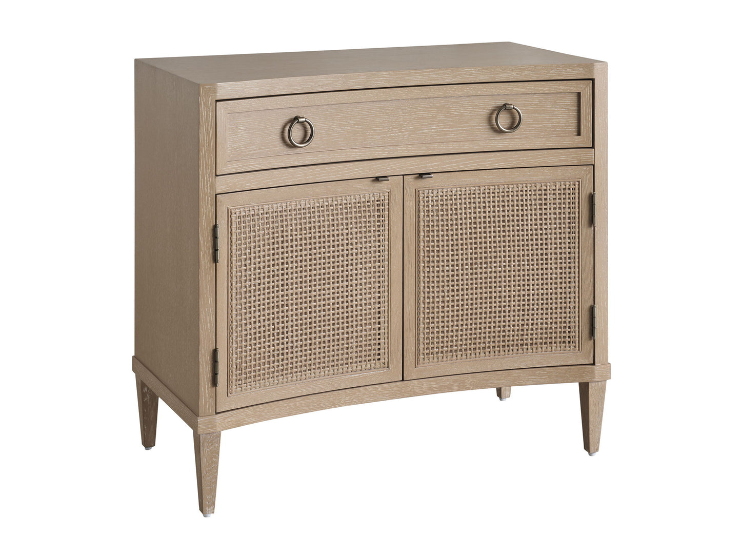 Sunday Morning - Eastham Curved Nightstand - Beige