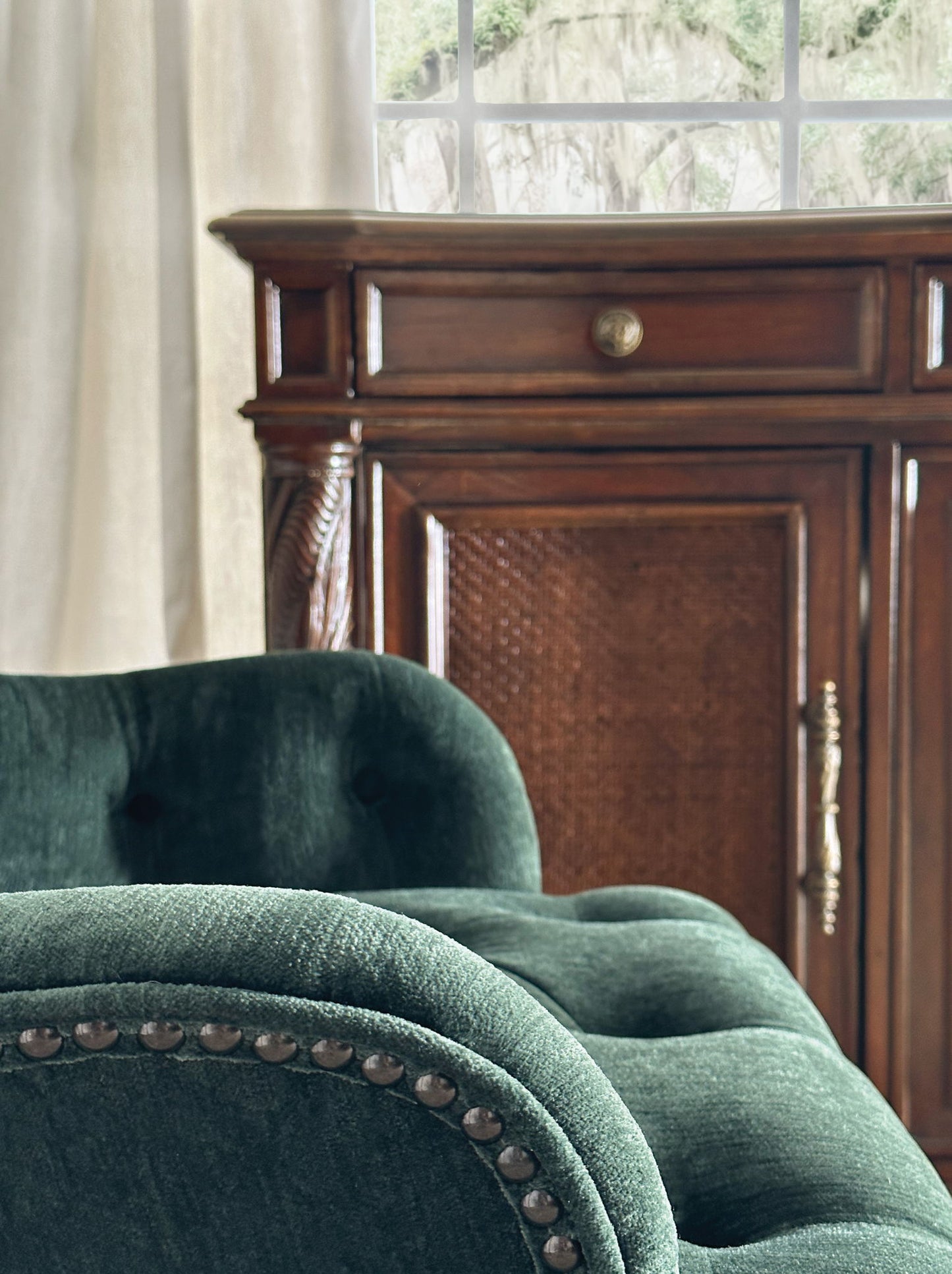 Charleston - Host Chair (Set of 2) - Green