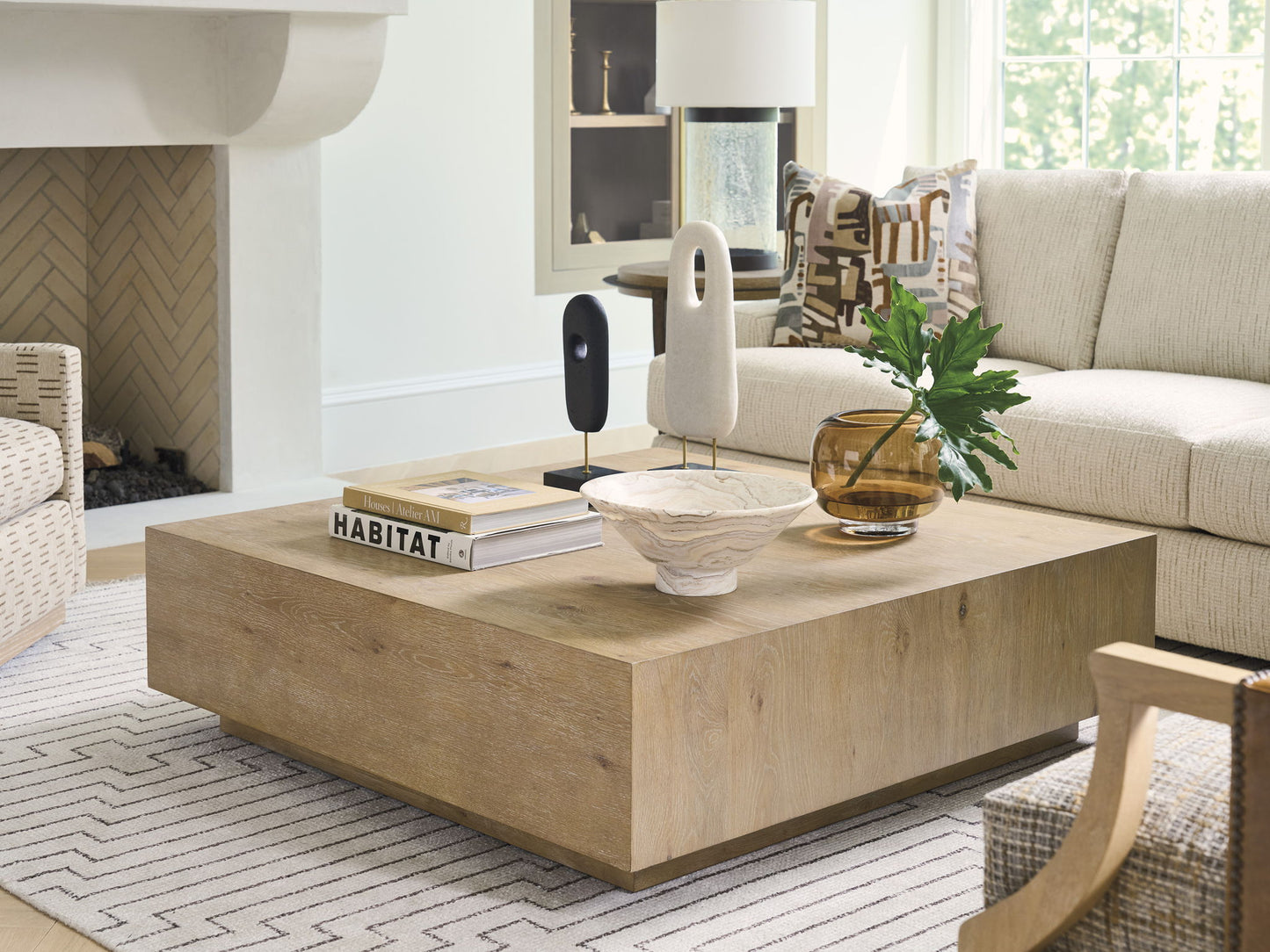 Montecito - Danielson Square Cocktail Table - Light Brown