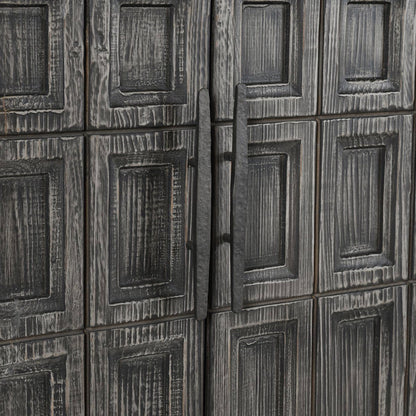 Willmark - 6 Door Iron Leg Sideboard