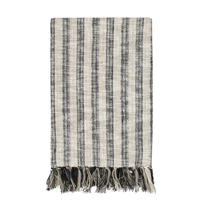 Linna - Throw - Natural / Black