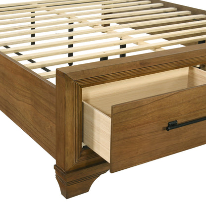 Talcott - Queen / Eastern King Side Rails - Honey