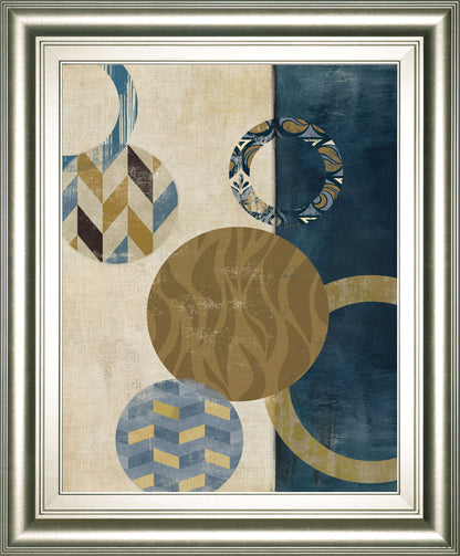 Harmony Il By Tom Reeves - Framed Print Wall Art - Beige