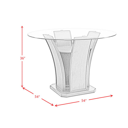 Dapper - Round Counter Height Dining Table