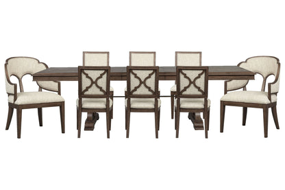 Jubilee - Extendable Trestle Dining Table Set
