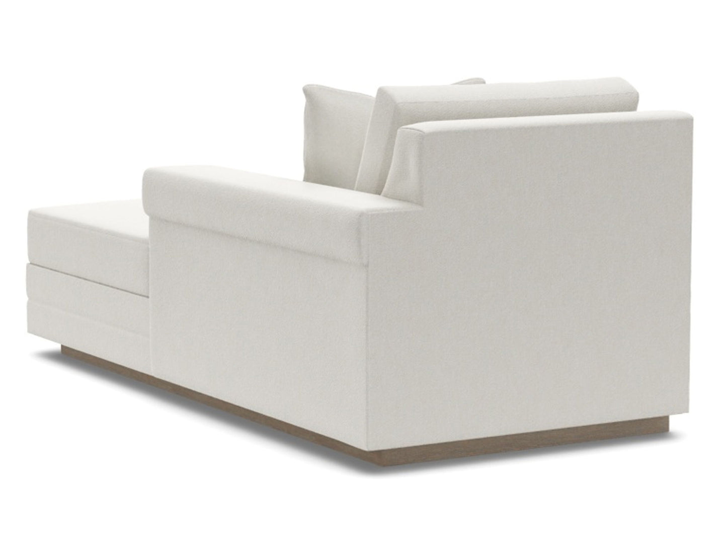 Artistica Upholstery - Lauren RAF Chaise - White