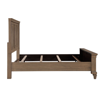 Mariana - 5/0 Queen Footboard & Slats - Vintage Mocha