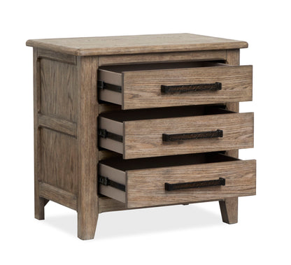 Claremont - Drawer Nightstand - Smokey Taupe
