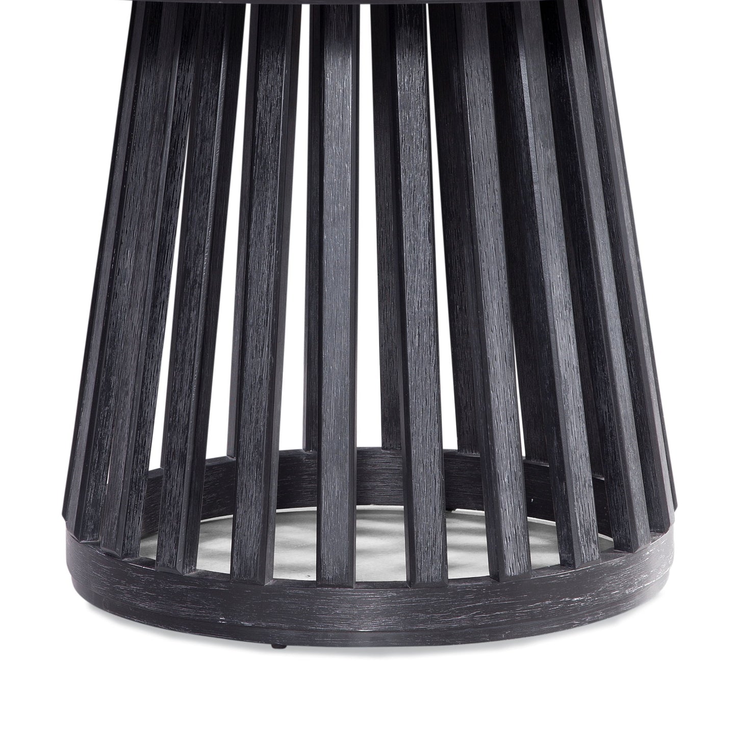 Mateo - Round Dining Base - Black