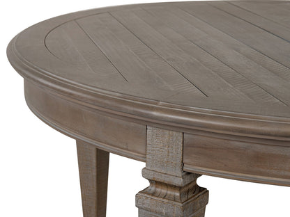 Lancaster - Round Dining Table - Dovetail Gray