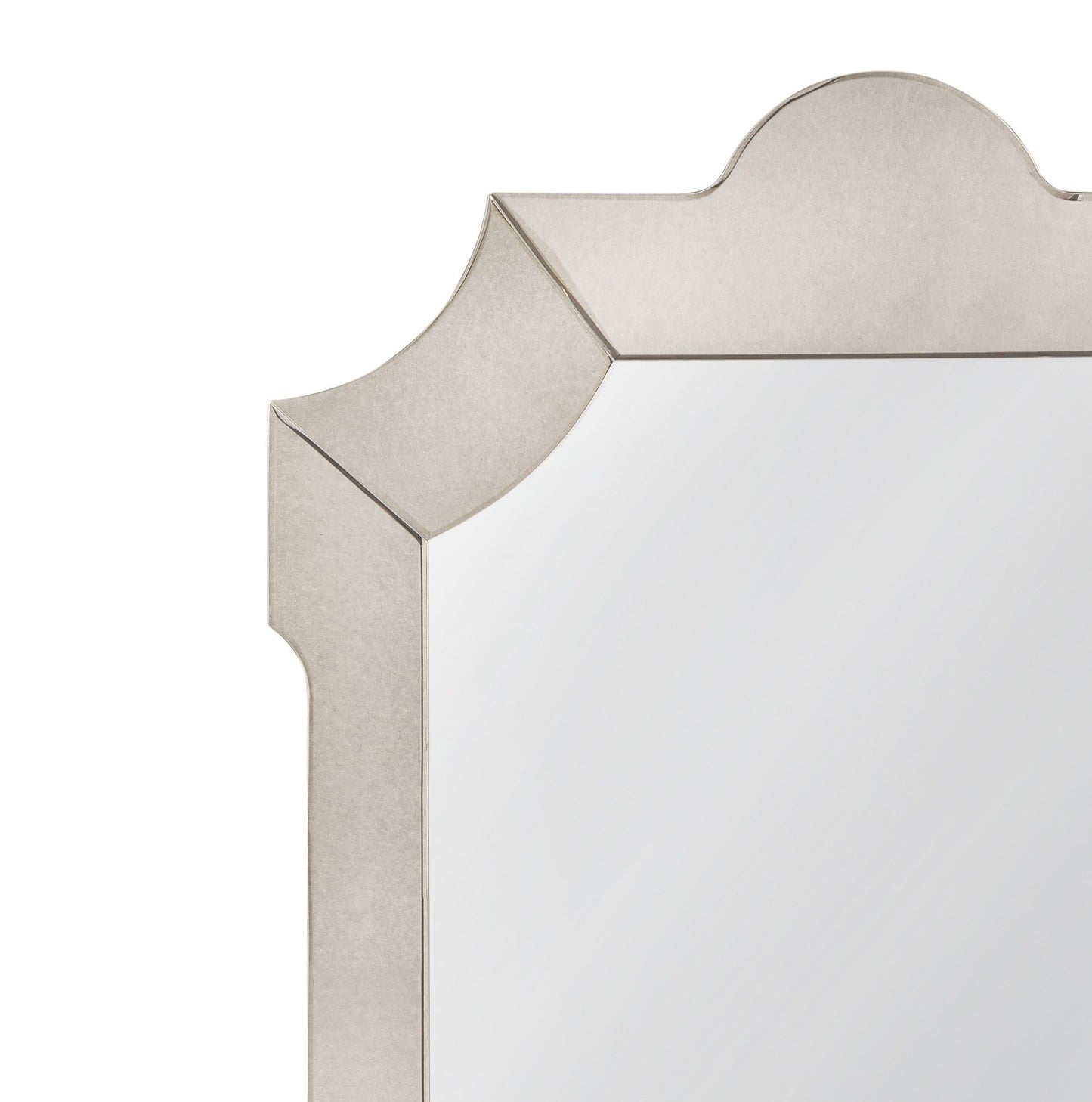 Montecito - Wall Mirror - Silver Leaf