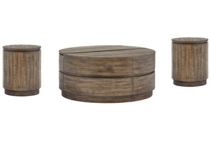 Baisden - Round Lift Top Cocktail Table Set