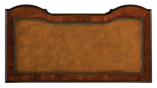 Home Office - Hole Desk Bow Front - Dark Brown