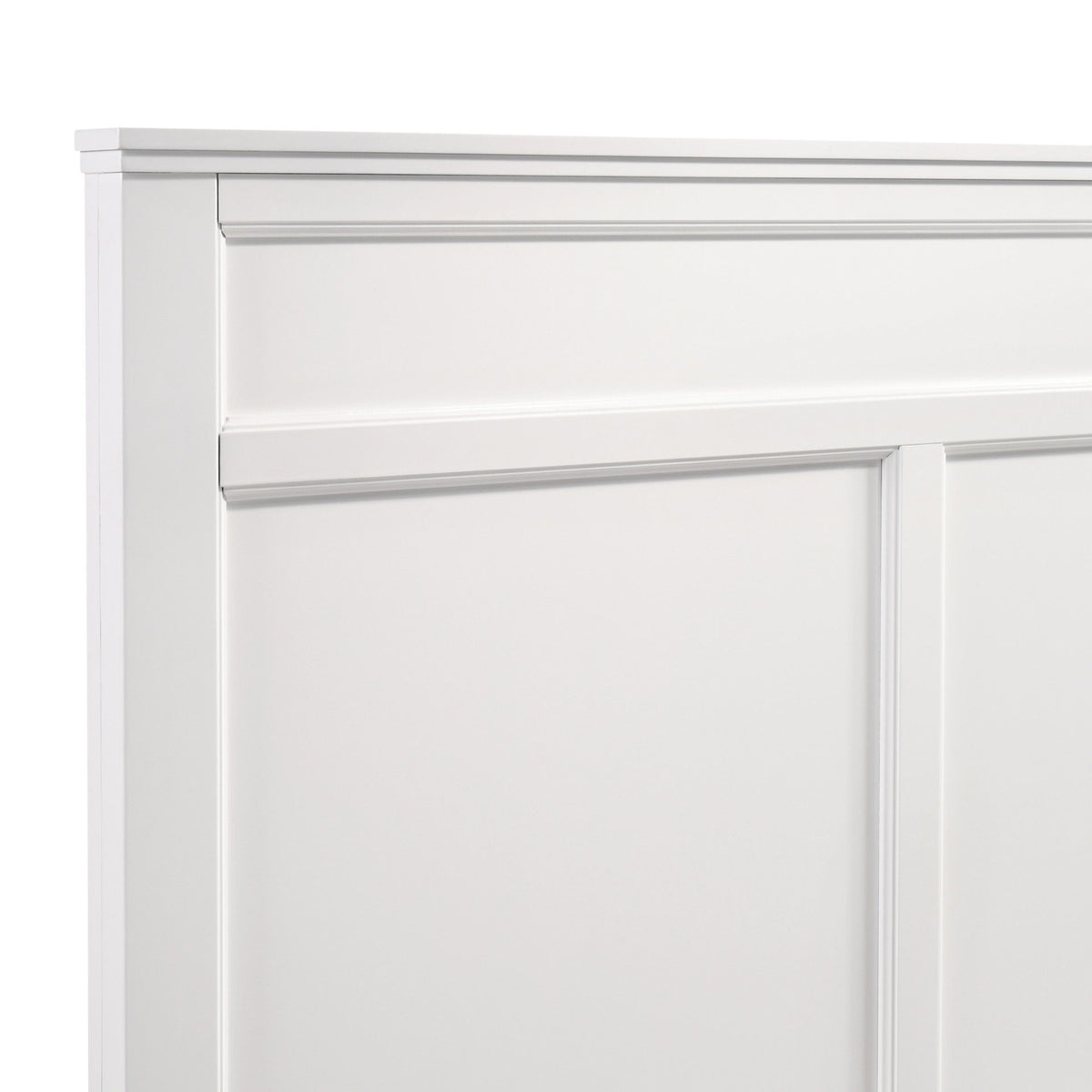 Andover - 5/0 Queen Headboard, Footboard & Slats - White