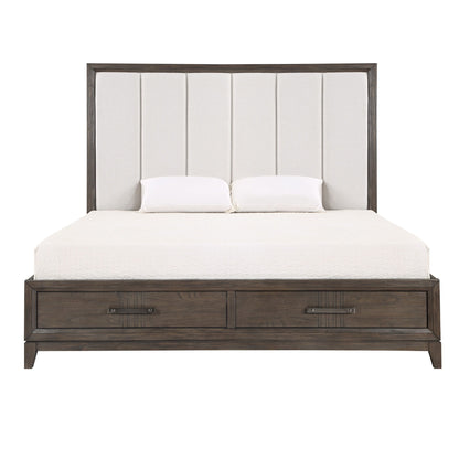 Landon - 6/6-6/0 King/California King Storage Footboard & 13 Slats - Walnut