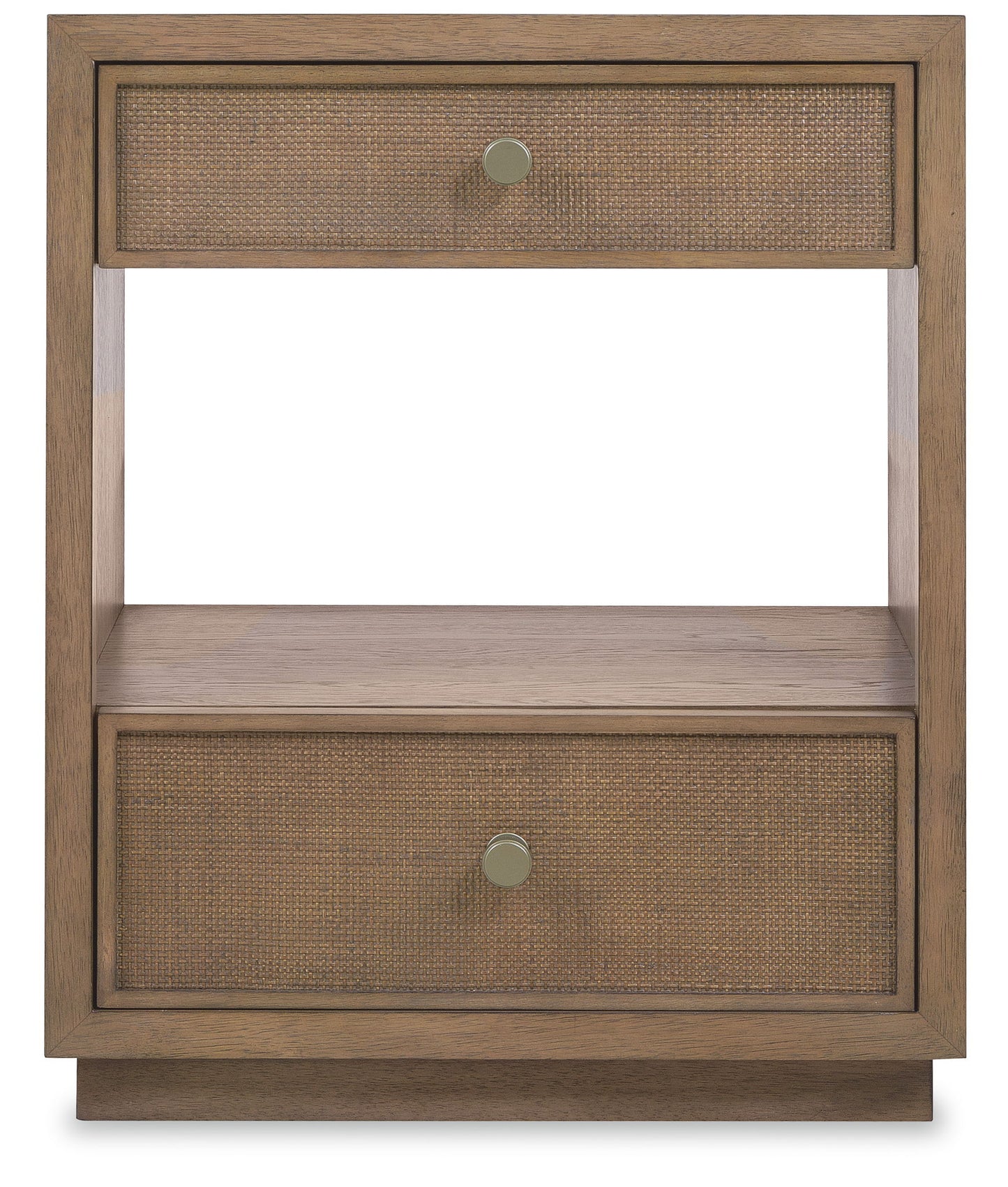 Sonnet - Two-Drawer Nightstand - Dark Gray
