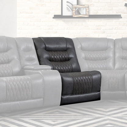 Outlaw - Manual Armless Recliner - Stallion