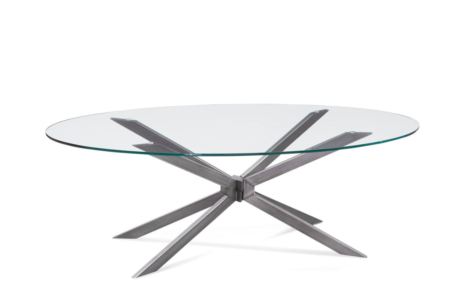 Deen - Clear Oval Glass Top - Clear
