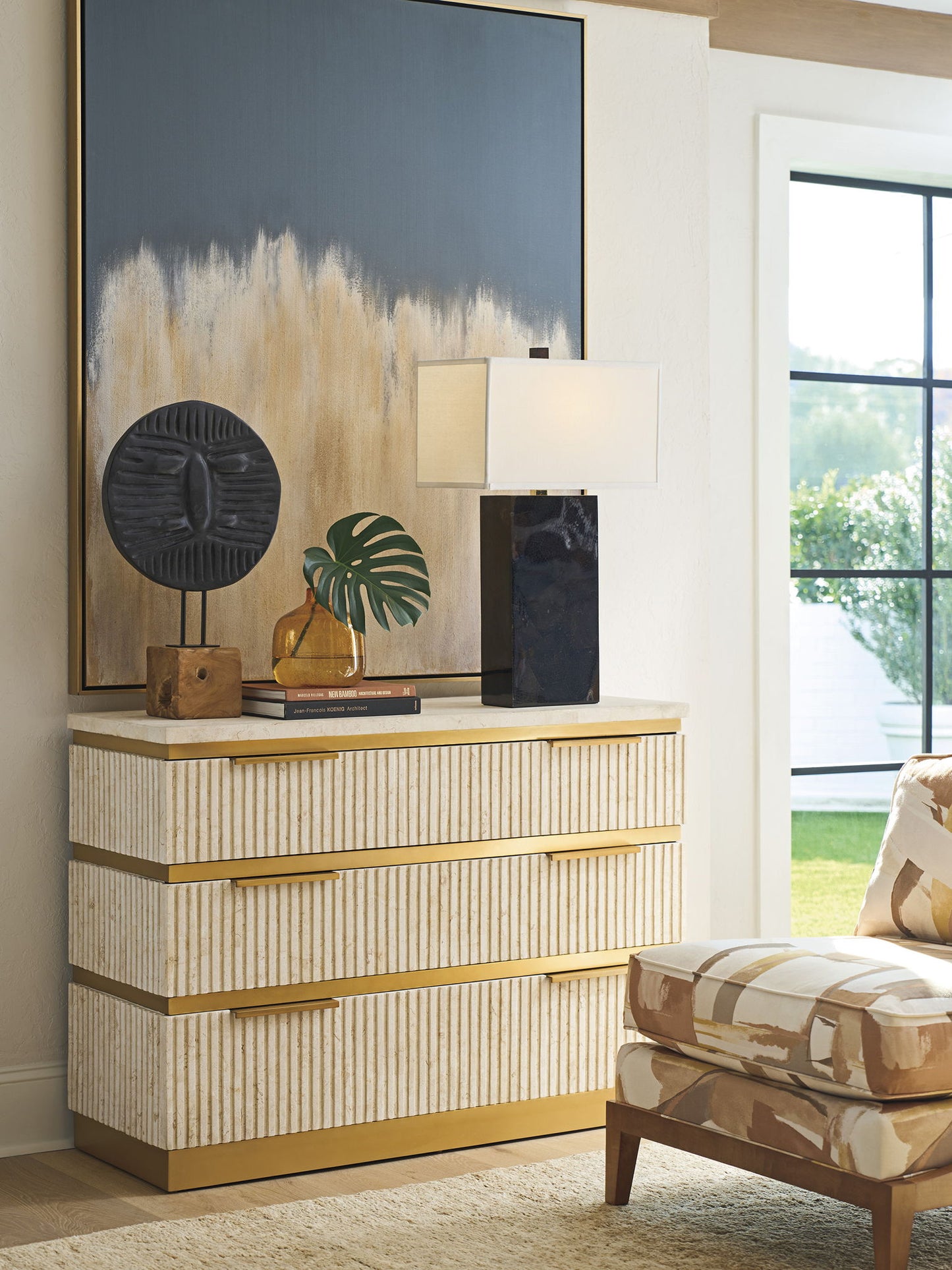 La Costa - Montage Stone Hall Chest - Beige