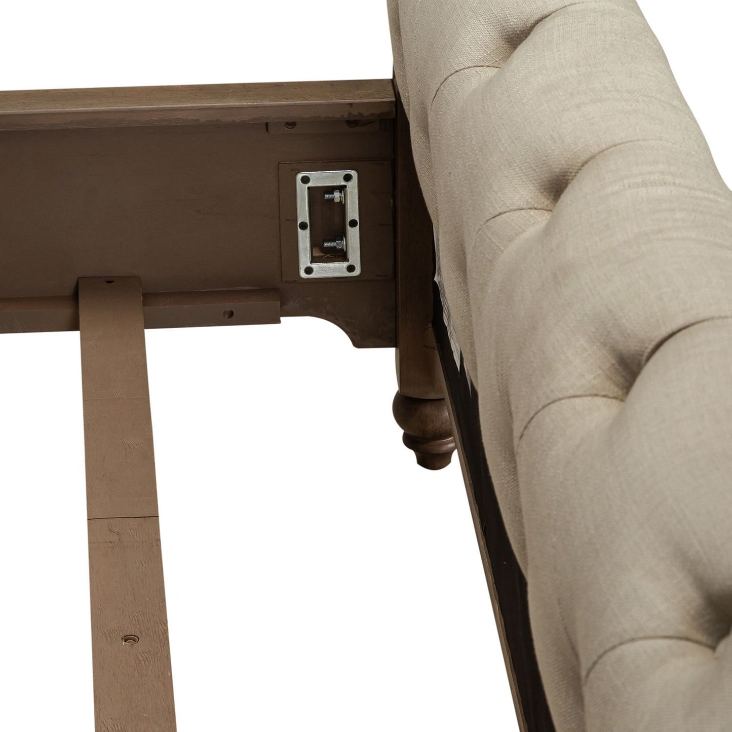 Americana Farmhouse - Sleigh Bed Rails - Dusty Taupe