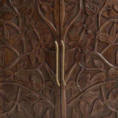 Albero - 6 Door Cabinet - Kona Brown