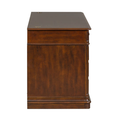 Brayton Manor - Jr Executive Credenza Top - Cognac