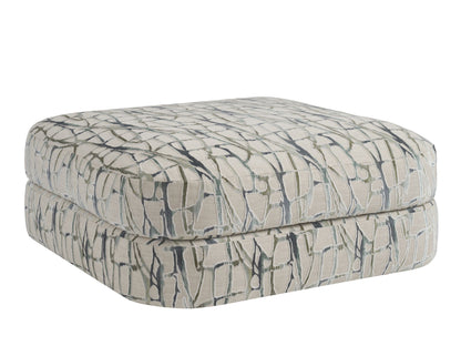 Copacabana - Carmela Bumper Ottoman - White