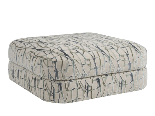 Copacabana - Carmela Bumper Ottoman - White