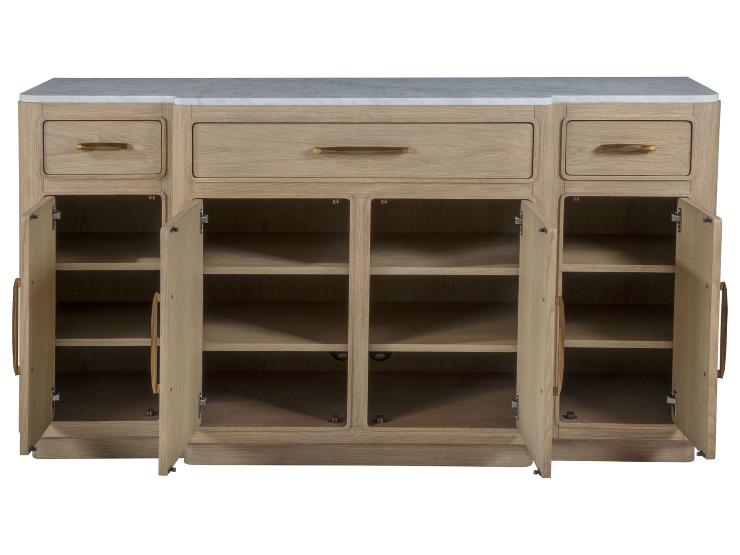 Simpatico - Simpatico Buffet With Marble Top - Light Brown