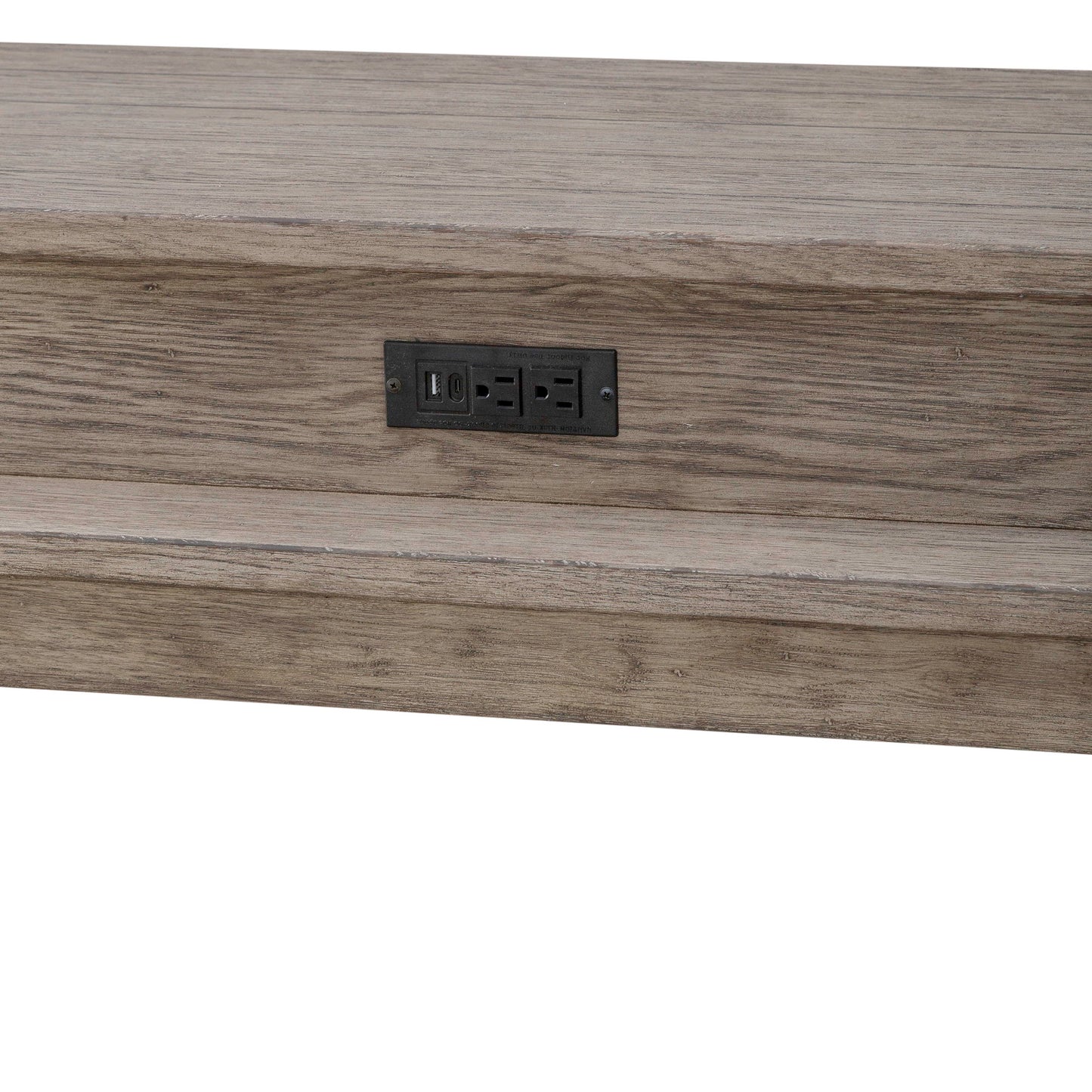 Skyview Lodge - Console Bar Table - Cobblestone