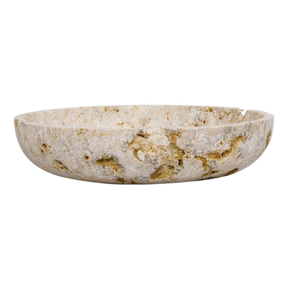 Quarried Stone - Indoor-Outdoor Bowl - Brown
