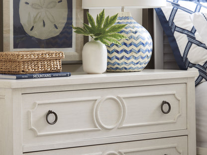Ocean Breeze - Brantley Bachelors Chest - White