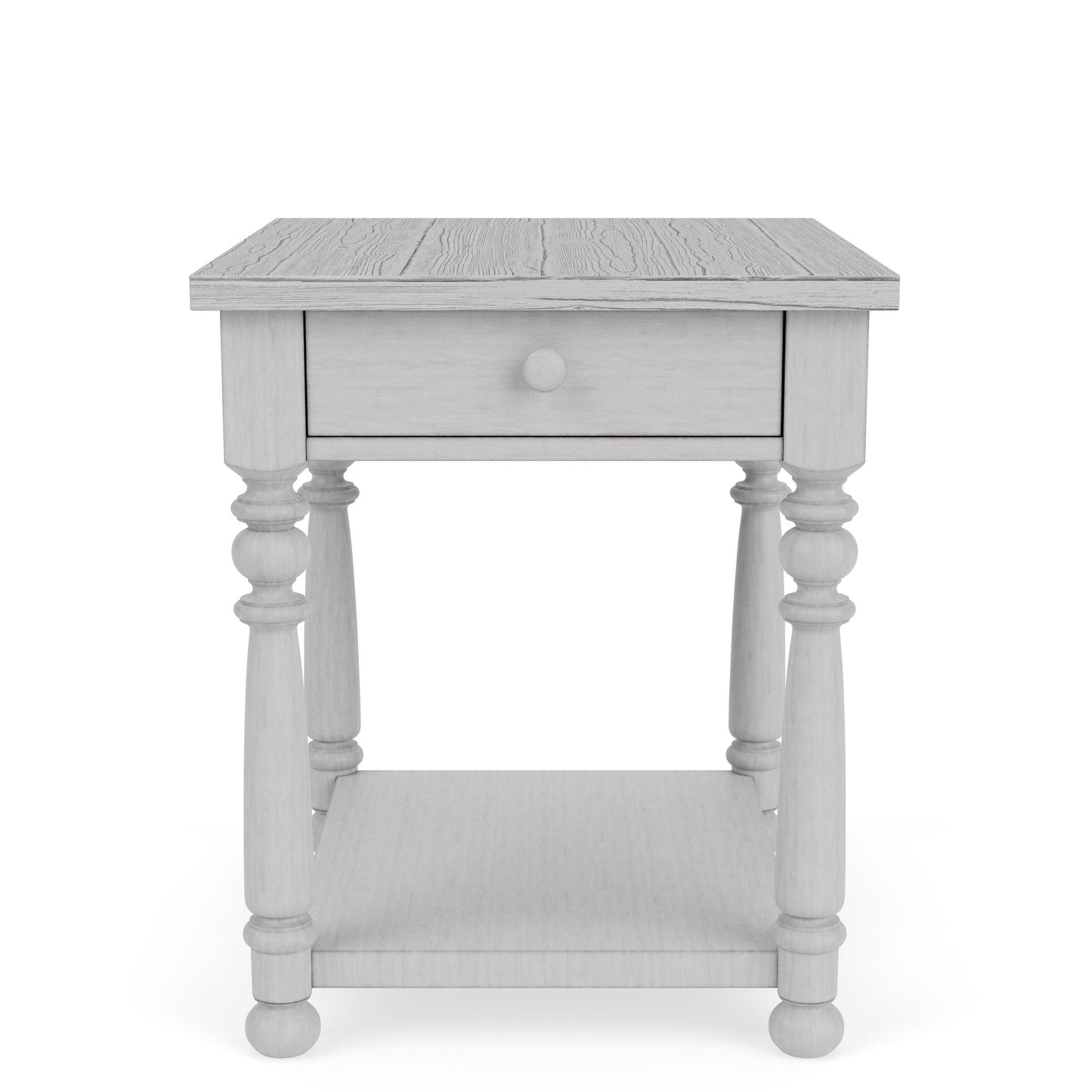 Winston - End Table - Aged Cotton