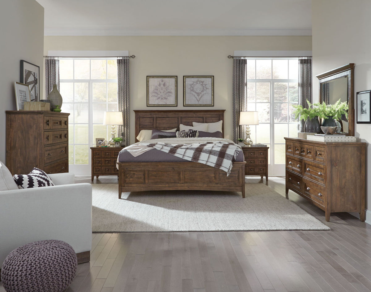 Bay Creek - Complete Panel Bed With Regular Rails