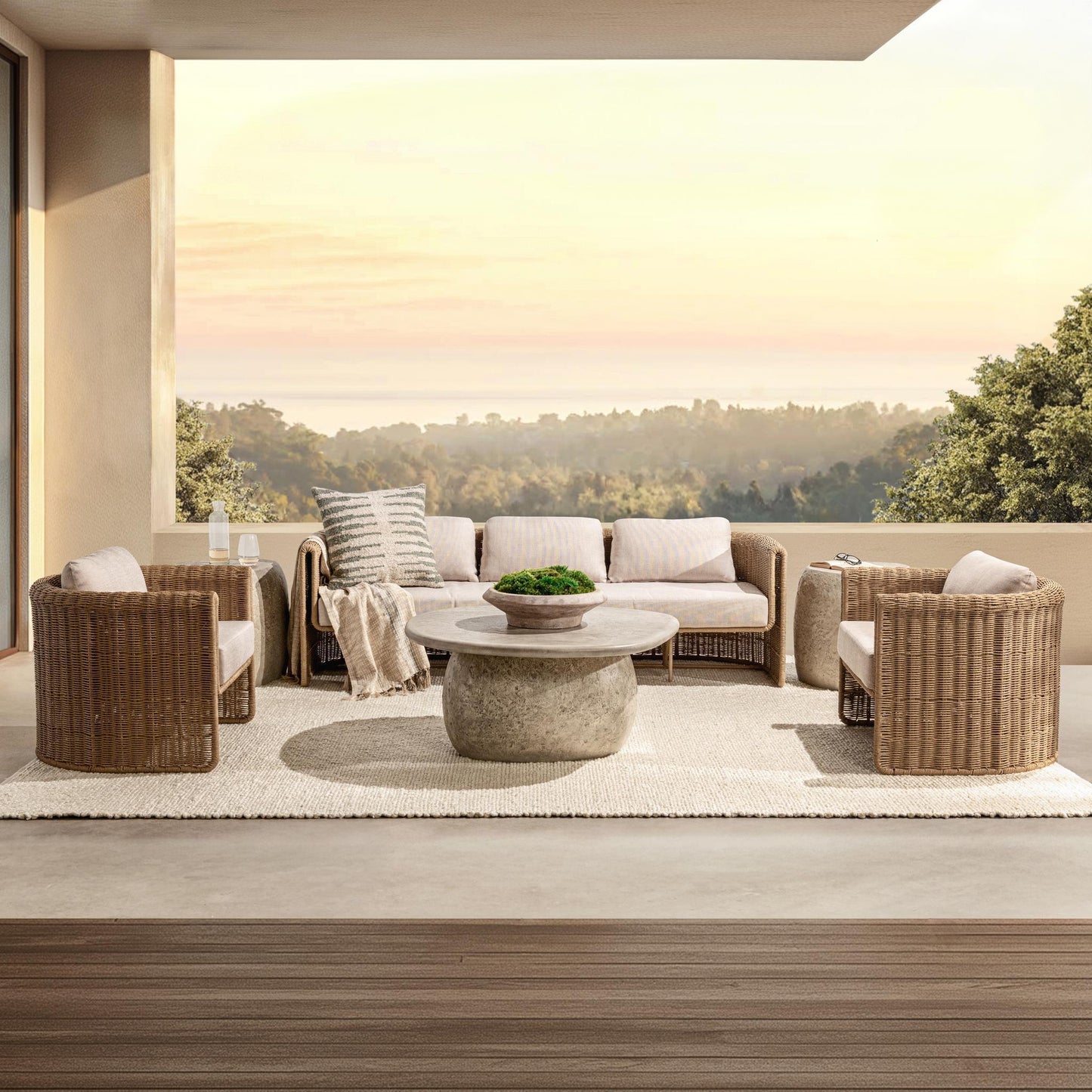 Rami - Outdoor Sofa - Natural