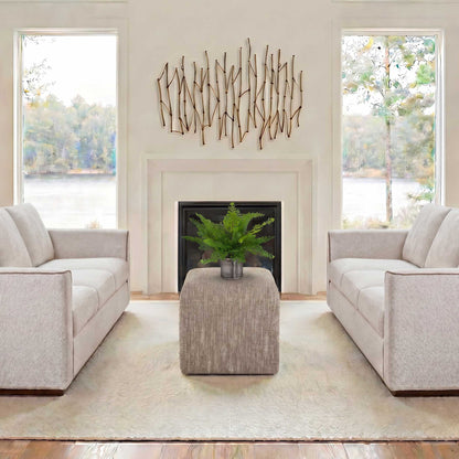 Nature's Rhythm - Metal Wall Decor - Gold