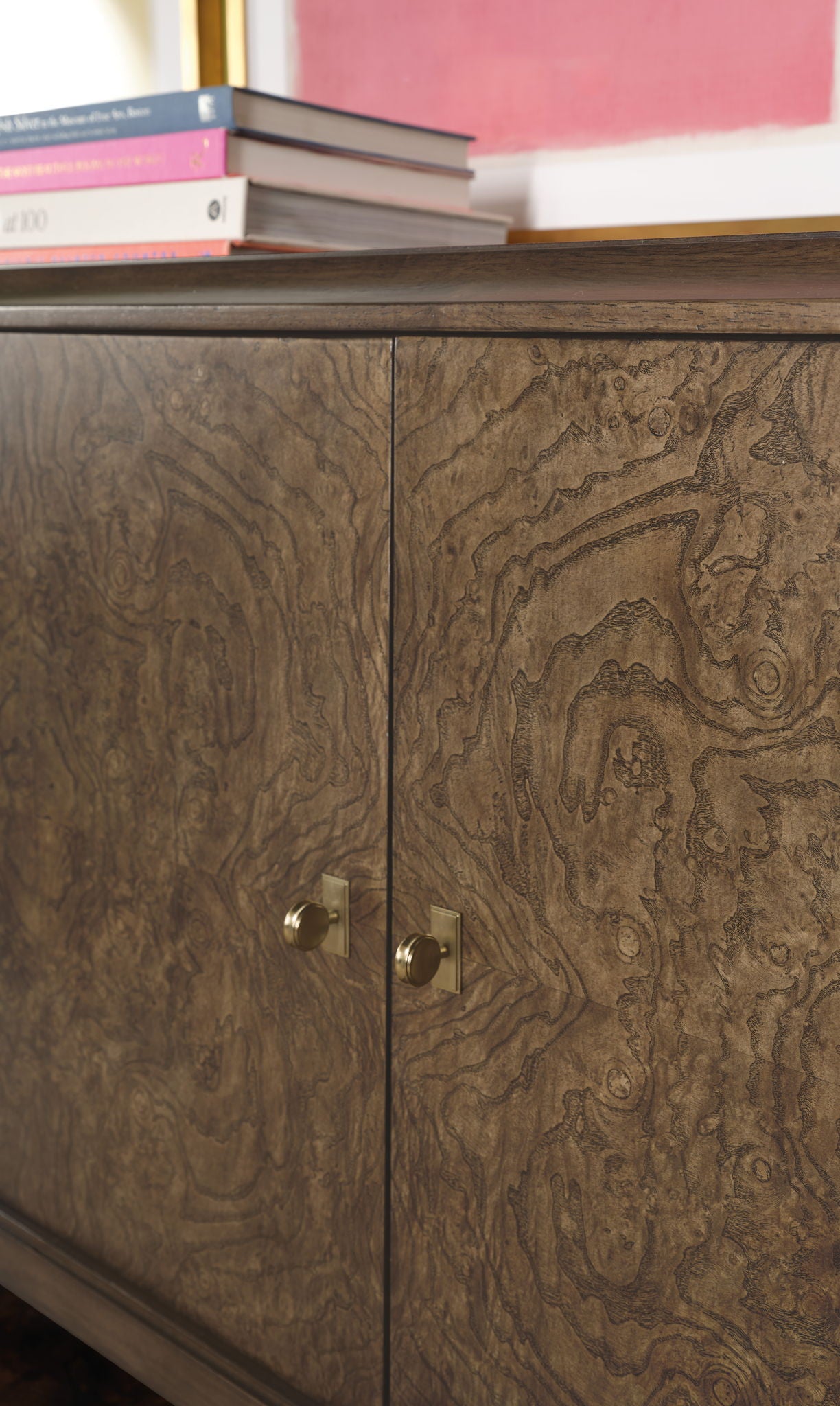Melange - Burleigh Entertainment Console - Dark Brown