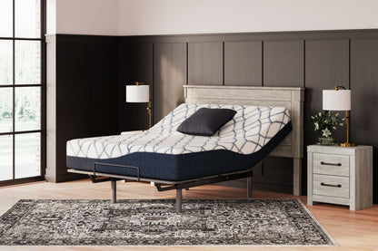 12 Inch Chime Elite 2.0 - Twin Mattress - White / Blue