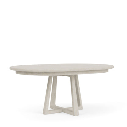 Carmella - Round Dining Table - Pebble Oak