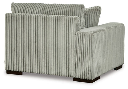 Lindyn - LAF Corner Chair - Fog