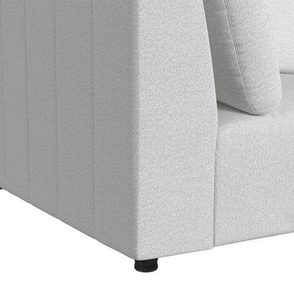 Zandara - 5 Piece Modular Set Sectional With Ottoman - Beige